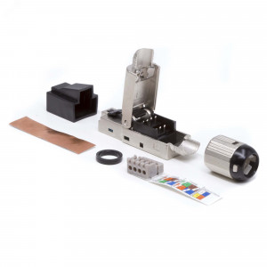 Коннектор industrial 8P8C CAT6 экранированный RN6RJ45FJ