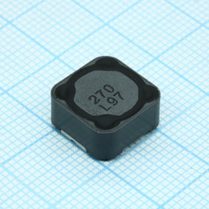 CDRH125NP-270MC, Силовая SMD индуктивность 27мкГн ±20% 2.3A 0.051Ом c магнитным экраном