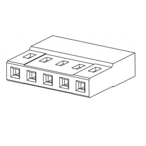 1-2316102-0, Проводные клеммы и зажимы 10P,2MM,REC,HSG, SR,CRIMP,PLAIN,BOX