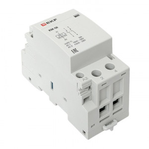 Контактор модульный КМ 50А 2NО (2 мод.) km-2-50-20