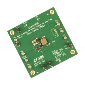 DC1568A, Средства разработки интегральных схем (ИС) управления питанием LT3652EDD Demo Board Power Tracking 2A Battery Charger for Solar Power