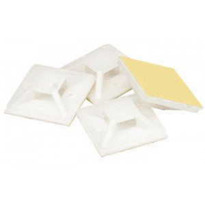 База монтажная самокл. 20х20 бел. NFP-20-100/WH (уп.100шт) 71061