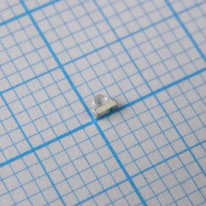 KPDA-1806VBC-D, Светодиод smd 1,8х0,6мм/синий/470нм/400-800мкд/прозрачный/25°/угловой