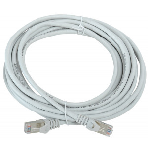 Шнур коммутационный кат. 5Е FTP 10м серый PC01-C5EF-10M-G