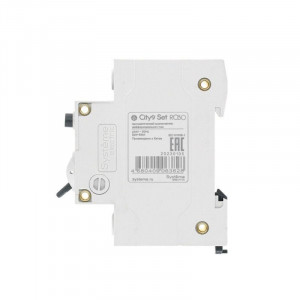 Выключатель автоматический дифференциального тока 2п (1P+N) C 10А 30мА тип A 4.5кА City9 Set 230В SE C9D55610