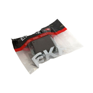 Механизм выключателя, одноклавишный, проходной, мокко Эпика EKF UP1-SWM-11