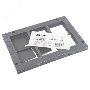 Рамка приборная 12 модулей для лючка C-Line 24 EKF