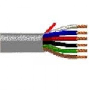 5504UE 0081000, Многожильные кабели 22AWG 6C UNSHLD 1000ft SPOOL GRAY