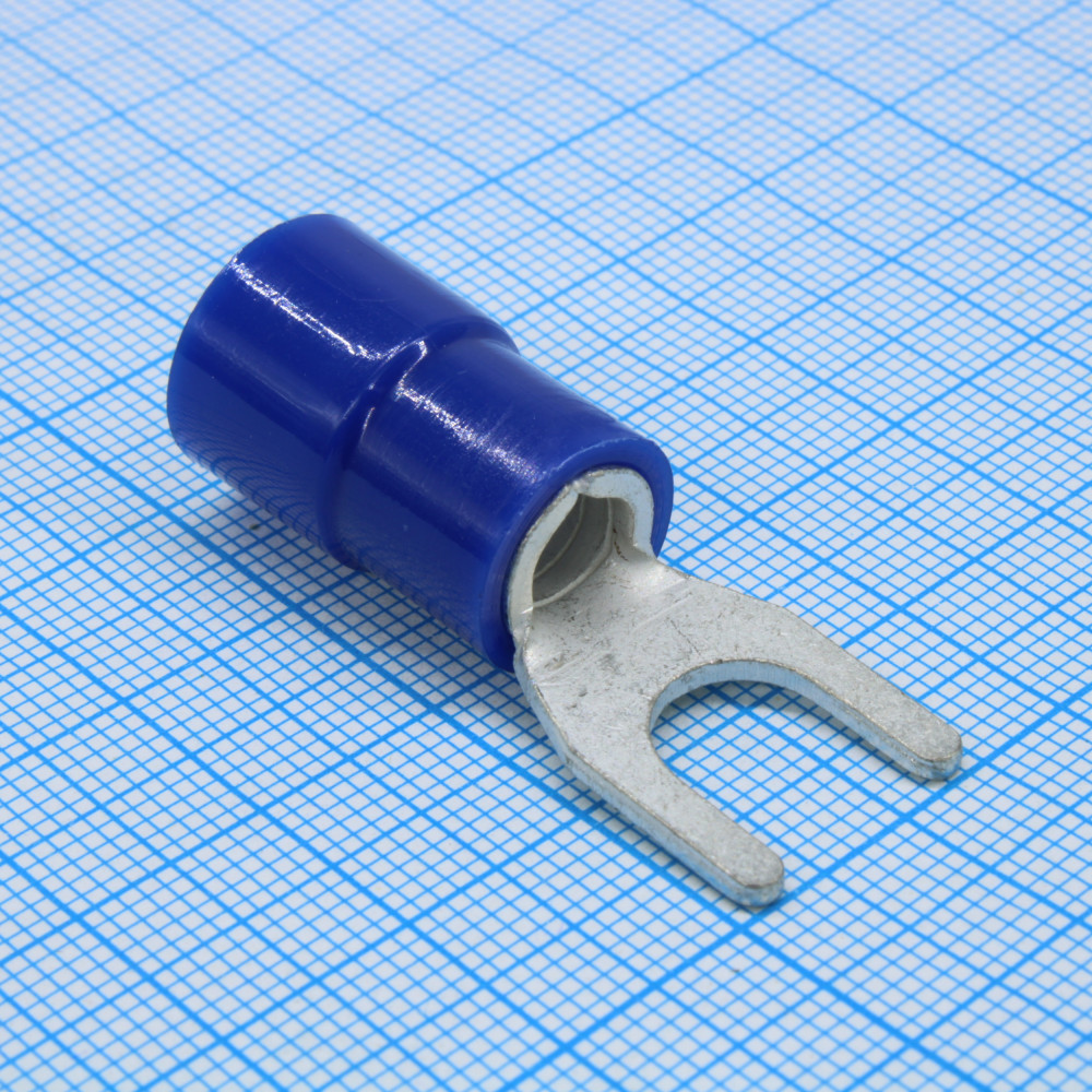 Изображение товара Наконечник кабельный вилочный изолированный НВИн 16-8 серия ПРОФИ