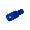 Разъем штекерный полностью изолированный штекер 4 мм 1.5-2.5 мм2 (РШПи-п 2.5-4/РшИпп 2-5-4) синий 08-0571