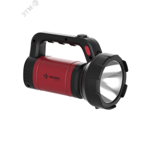 Фонарь-прожектор аккумуляторный Premium 5Вт 2 режима литиевый аккум. 2.4А.ч супер яркий экономн. время работы от 3 до 12ч ЗУ (в компл.) KOSAc8005WLith