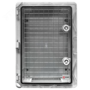 Щит пластиковый с монтажной платой прозр. дверь 350х250х150 мм IP65 PROxima PBT65MP002