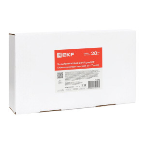 Клеммная колодка винтовая 35 UT серая