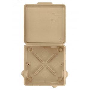 Распаячная коробка ОП 100х100х55мм, крышка, 