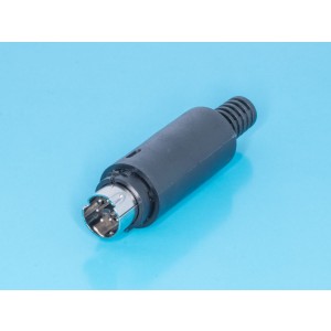 MDN-7M, Вилка mini DIN 7 контактов на кабель