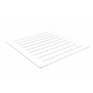 Маркировка (в кассетах) TMB5.2-120/31...40, Кассета с маркировочными шильдиками, для клемм сечением 2,5 мм.кв., боковая / верхняя, 120 шильдиков, нанесенные символы: 31...40, с горизонтальным расположением, размер шильдика: 5,2 x 6,5 мм, цвет: белый