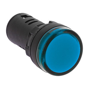 Матрица светодиодная AD16-22HS синяя 230В AC PROxima ledm-ad16-b, Лампа сигнальная d22-230V син