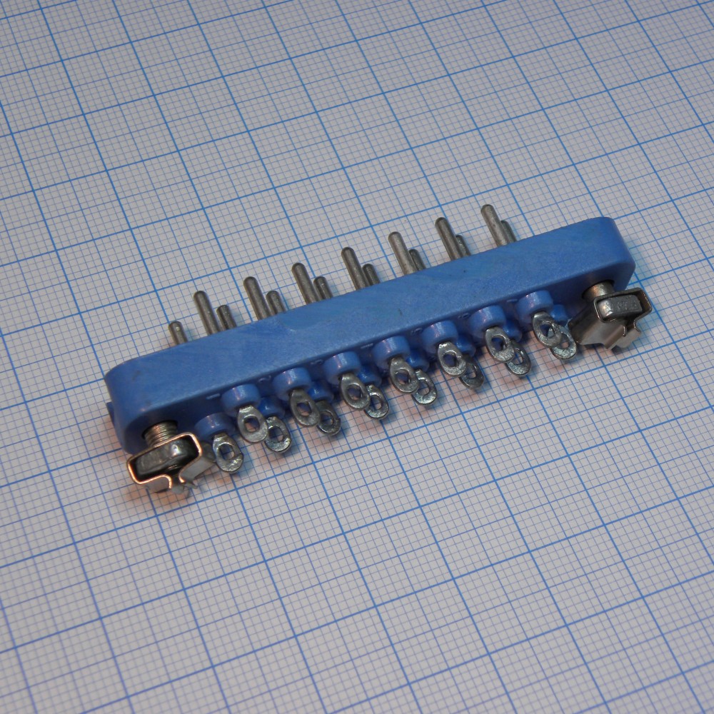 Изображение товара РП10-15 З-П-О вилка низкочастотный соединитель для внутреннего монтажа