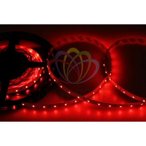 141-331 LED лента 5м открытая, 8 мм, IP23, SMD 2835, 60 LED/m, 12 V, цвет свечения красный LAMPER