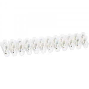 Колодка клеммная 4х14кв.мм 12 пар NTB-UPE-S12-20/WH полиэтилен бел. 71005