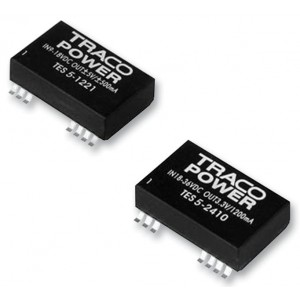 TES 5-1211, Преобразователь DC/DC на печатную плату вход 12В однополярный выход 5В 1A 5Вт 14-Pin SMD