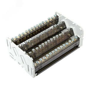 Шина нулевая в корпусе 4х15 sn0-4x15