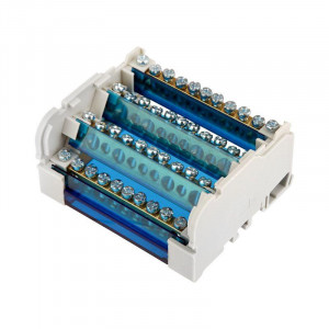 Шина на DIN-рейку в корпусе (кросс-модуль) 4х11 11-2304-11