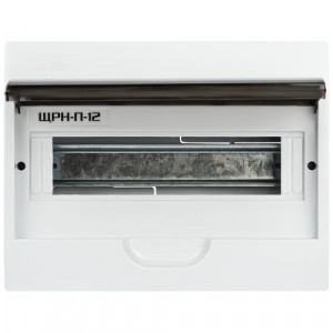 Корпус пластиковый ЩРН-П-12 SIMPLE без шин и монт. комп. BOXS12_E Б0047723