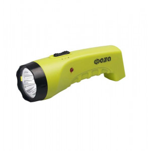 Фонарь аккумуляторный ручной AccuF2-L04-gn 4LED 2 режима: 100проц./25проц. аккум. 0.4А.ч выдвижная вилка индикатор зарядки зел. 2857859