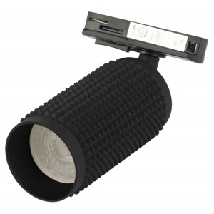 Трековый светильник однофазный ЭРА TR40-GU10 BK под лампу MR16 черный (кр. 1шт) [Б0054199]