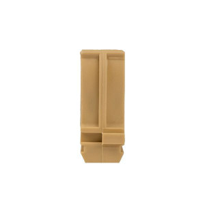 Крепеж-клипса d25 мм (10 шт) светлое дерево Plast derj-z-25w