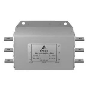 B84143B0250S080, Фильтр линии питания 50Гц/60Гц 250A 520В переменного тока разъем быстрого соединения фланцевое крепление