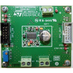 EVAL6470H, Средства разработки интегральных схем (ИС) управления питанием dSPIN L6470 Motor Driver Eval Board