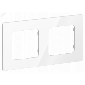 FLITE CLASSIC Рамка 2-местная РУ-2-К-ФлБ белый IEK FI-M22-32-20-K01