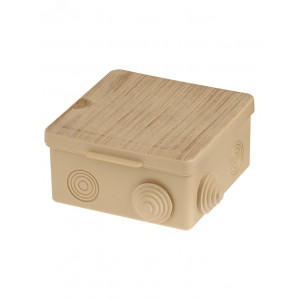 Распаячная коробка ОП 100х100х55мм, крышка, 