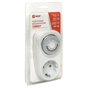 Розеточный механический таймер 16A суточный PROxima SMT-48p