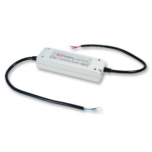 PLN-20-24, AC-DC, 20Вт, вход 90...277В AC, 47...63Гц, ККМ, выход 24В/0.8А, рег. 0.6…0.8А, изоляция 3750В AC, в кожухе, IP64, 147х37х28 мм, -30...+60°С