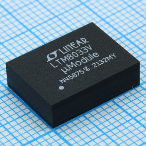 LTM8033IV#PBF, Преобразователь постоянного тока вход 36В выход 3А микромодуль малошумящий