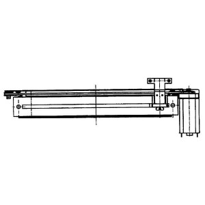 RA00B1MF-10-08T1-JISB10K-016, Ползунковые потенциометры MOTORIZED MONO UNIT TRAVEL 100MM, 10K