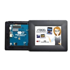 VM800B43A-BK, Средства разработки интегральных схем (ИС) видео Video Module 4.3" LCD Bezel, Black