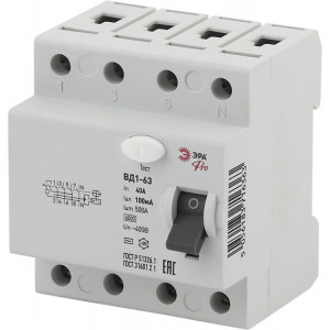УЗО PRO NO-902-61 ВД1-63 4P 40А 100мА Б0031900