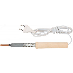 Паяльник 220 В, деревянная ручка 65 Вт 60506
