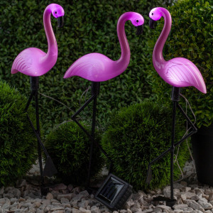 ERADF008-06 Садовый светильник на солнечной батарее, пластик, 3 шт. 52.5 см (4/128) Б0038501