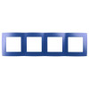 12-5004-29 Рамка на 4 поста, 2, ультрамарин (10/100/2000) Б0019432