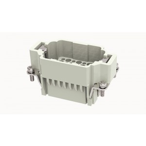 Вилочная контактная вставка DDD-042-MC, Вилочная контактная вставка, обжимная фиксация, 42 полюса + PE, типоразмер 10B, 250V, 10A, (обжимные контакты поставляются отдельно)