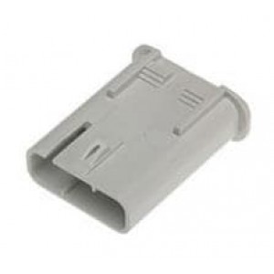 201840-0041, Сверхмощные разъемы питания MultiCat Inline Plg Hsg 4Ckt Key B Gry