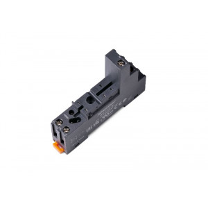 Колодка для реле SRC05-E, Колодка для реле, 1 группа переключающих контактов, винтовая фиксация провода, монтаж на DIN рейку, 300V, 12A, для реле серий: R2G, с возможностью установки (поставляется отдельно): пластик. фикс. SR15L/20F/25C, марк. шильд. SR2P, модуль AMD