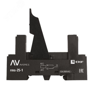 Разъем для реле РM slim 25/1 AVERES rms-25-1