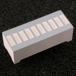 DC10YWA, Светодиодные панели и матрицы YELLOW DIFFUSED 10 SEGMENT