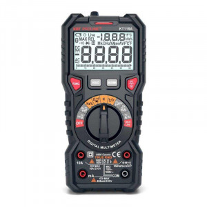 KT 118A серия PROLINE, Мультиметр цифровой с True RMS, ACA/DCA/ACV/DCV/R/C/F/t, автоматический выбор пределов измерений, NCV